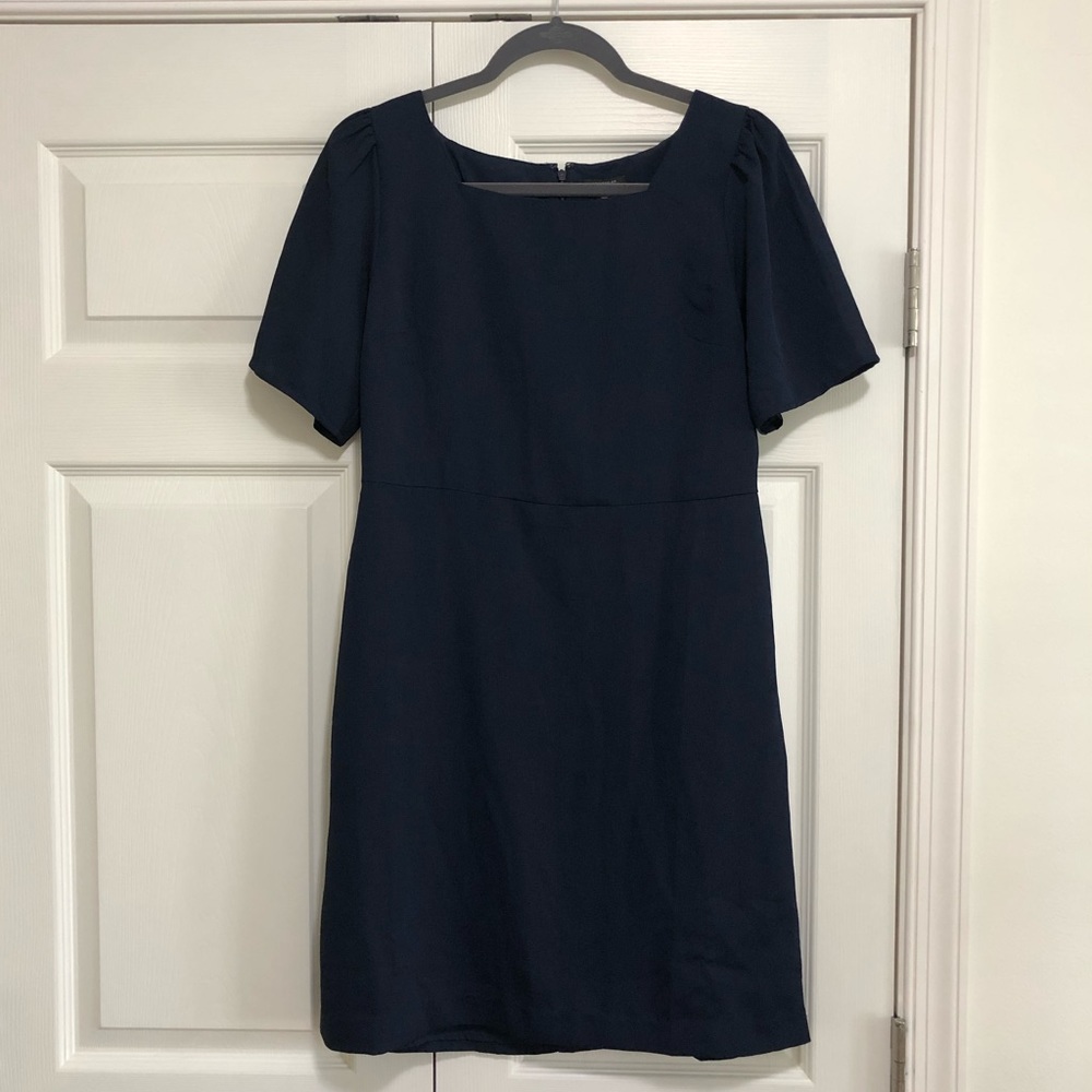 NWT Ann Taylor Factory navy dress.